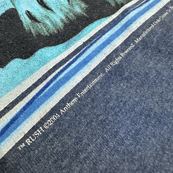 Vintage Rush 2004 Fly By Night XL T-shirt Alex Neil Geddy READ - Picture 4 of 9